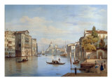 The Grand Canal, Venice, 1847 Giclee Print by Salomon Corrodi