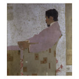 Portrait of the Artist Anton Peschka reproduction procédé giclée par Egon Schiele