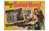 The Adventures of Robin Hood, Mexican Movie Poster, 1938 Affiches