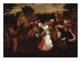 A Wedding Dance reproduction procédé giclée par Marten Van Cleve