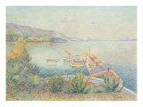 Vue de Port reproduction procédé giclée par Louis Gaidan