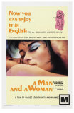 A Man and a Woman, 1966 Posters