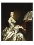 Portrait of Mrs Benjamin Giclee Print by Thomas Hudson