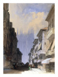 The Cathedral, Milan Giclee Print by William Callow
