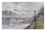 Beside the Thames, 1897 Giclee-trykk av Rose Maynard Barton Beside the Thames, 1897 Giclee-trykk av Rose Maynard Barton