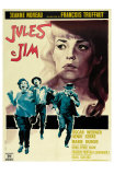 Jules and Jim, Italian Movie Poster, 1961 Posters