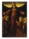 The Madonna della Misericordia Giclee-trykk av Alessandro Bonvicino