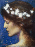 Night, c.1880-85 Giclée-tryk af Edward Robert Hughes