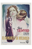 Mildred Pierce, Italian Movie Poster, 1945 Posters Mildred Pierce, Italian Movie Poster, 1945 Posters