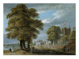 The Church at Hampton on the Thames Giclee Print by Paul Sandby