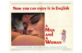 A Man and a Woman, 1966 Poster