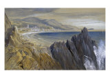 Finale in the Gulf of Genoa Giclee Print by Edward Lear