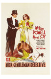 After the Thin Man, German Movie Poster, 1936 Print