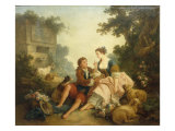 The Dove's Nest, 1785 Giclee Print by Jean-Baptiste Huet