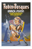 The Adventures of Robin Hood, Spanish Movie Poster, 1938 Photographie