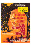 Bridge on the River Kwai, German Movie Poster, 1958 Posters Bridge on the River Kwai, German Movie Poster, 1958 Posters