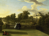 Chiswick House, Middlesex, 1741 Giclee Print by William Hogarth