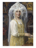 Young Russian Bride Giclée-Druck von Victor Mikhailovich Vasnetsov