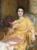 Elsa, Daughter of William Hall Esq, 1927 Giclee Print by Frank Dicksee