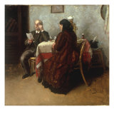 The Letter Giclee Print by Vladimir Egorovic Makovsky