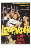 Bringing Up Baby, German Movie Poster, 1938 Affiches