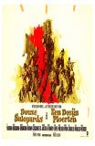 The Dirty Dozen, Belgian Movie Poster, 1967 Foto