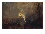 Midsummer Night' or 'Iris', 1876 Giclee Print by John Atkinson Grimshaw