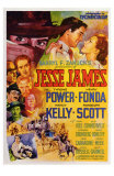 Jesse James, 1939 Poster