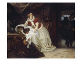 Anne of Denmark and James VI of Scotland Giclee Print by George Frederick Folingsby