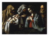 The Presentation in the Temple Giclee Print by Caravaggio 