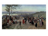A Day of Celebration in Old Russia, 1884 Giclee Print by Nicolai Dmitrieff-Orenburgsky