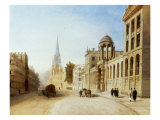 The High, Oxford, 1838 Giclee Print by Joseph Murray Ince