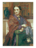 Portrait of Fanny Holman Hunt reproduction procédé giclée par William Holman Hunt