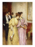 At the Ball, 1897 Giclee Print by George Sheridan Knowles