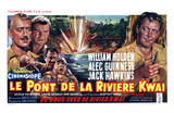 Bridge on the River Kwai, Belgian Movie Poster, 1958 Poster Bridge on the River Kwai, Belgian Movie Poster, 1958 Poster
