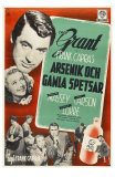 Arsenic and Old Lace, Swedish Movie Poster, 1944 Posters