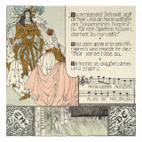 The Princess and the Swineherd, 1897 reproduction procédé giclée par Heinrich Lefler