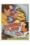 Double Indemnity, Belgian Movie Poster, 1944 Prints