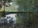 Coin D'Etang A Montgeron, 1876 Lámina giclée por Claude Monet