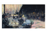 Cafe des Ambassadeurs Giclee Print by Louis Abel Truchet