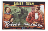 Rebel Without a Cause, Spanish Movie Poster, 1955 Posters