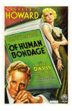 Of Human Bondage, 1934 Posters