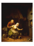 A Persuasive Seducer Giclee-trykk av Francois Antoine de Bruycker