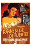 My Darling Clementine, Spanish Movie Poster, 1946 Posters