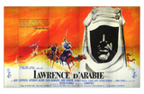 Lawrence of Arabia, French Movie Poster, 1963 Posters