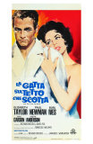 Cat On a Hot Tin Roof, Italian Movie Poster, 1958 Photographie