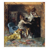El recital Lámina giclée por Giovanni Boldini