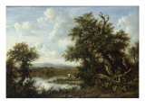A View of Godstone, Surrey, 1829 Giclee Print by Patrick Nasmyth