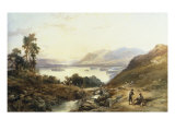 Sunset on Derwentwater from above Lodore, 1845 Giclee Print by Thomas Miles Richardson