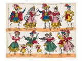 Cinderella, Paper theatre Giclee Print by John Redington